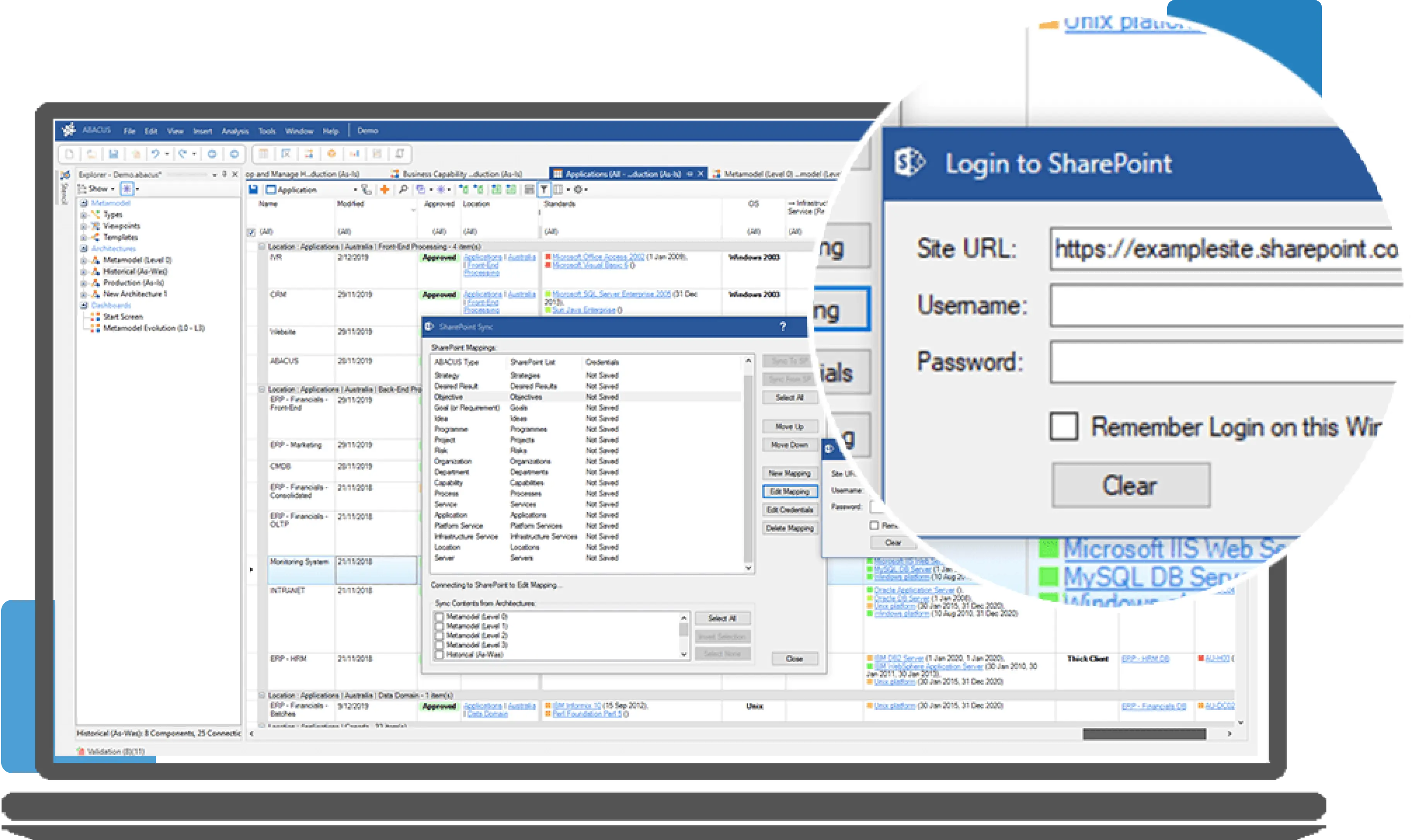 login to panel